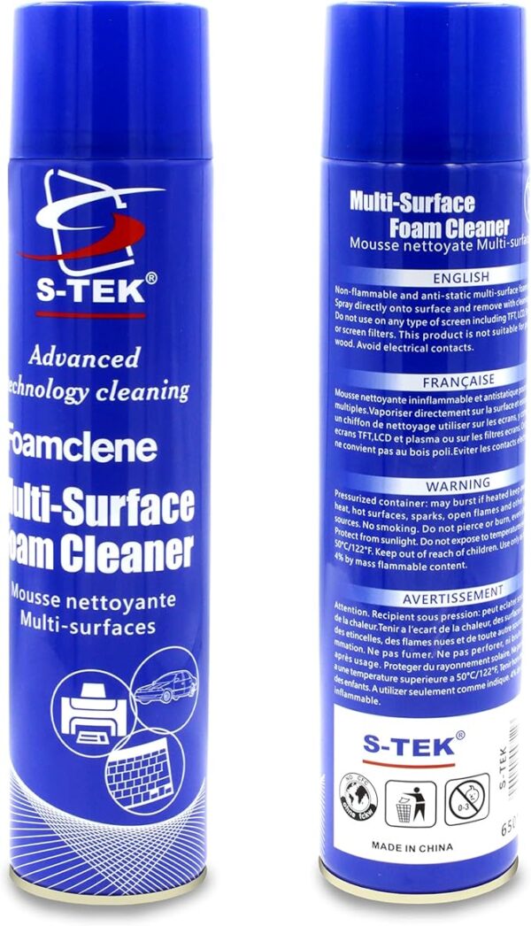 CLEANER LAPTOP, KEYBOARD, PC - FOAM S-TEK - Image 2