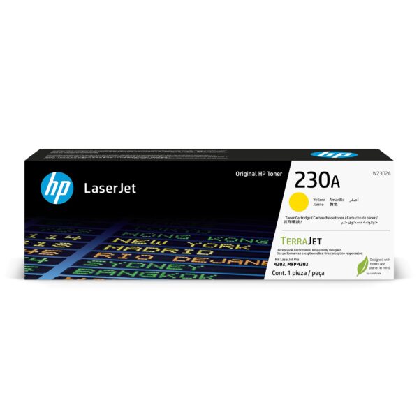 TO HP 2302A 230A AMARELO LJ4203/MFP4303 (1.800 PAG.)