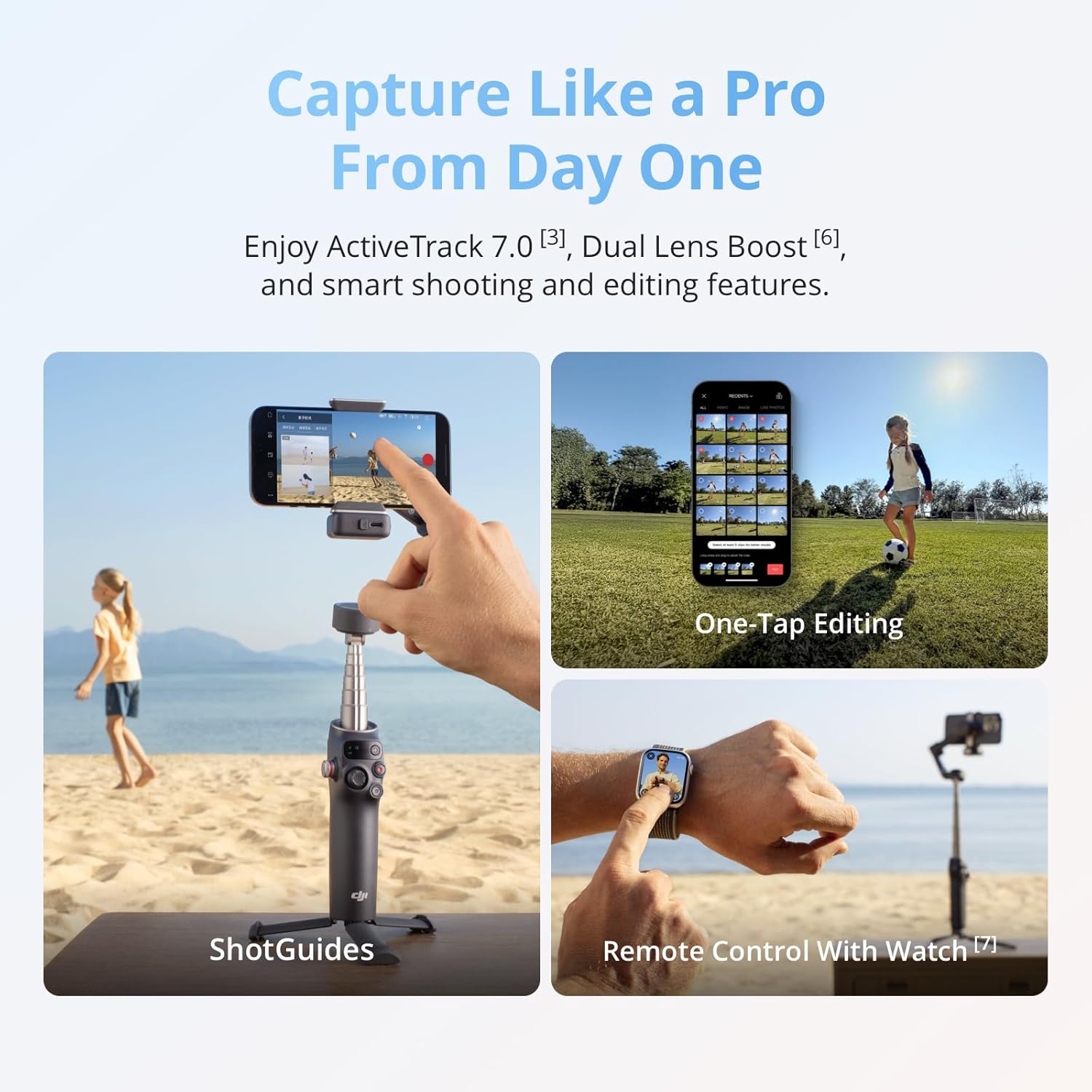 DJI Osmo Mobile 8 Standard Combo, Gimbal Stabilizer - Image 4