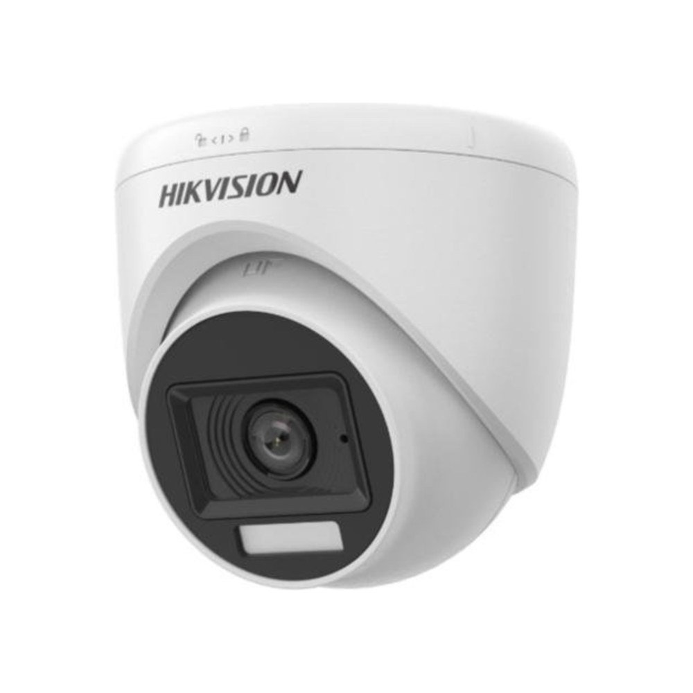 Câmara Hikvision Turret Dual Light 2 MP 2,8 mm com Áudio DS-2CE76D0T-LPFS