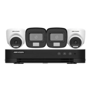 Kit de Videovigilância Hikvision 4 Canais H.265 com 4 Câmaras 2 MP DS-J142I/7204HGHI-M1