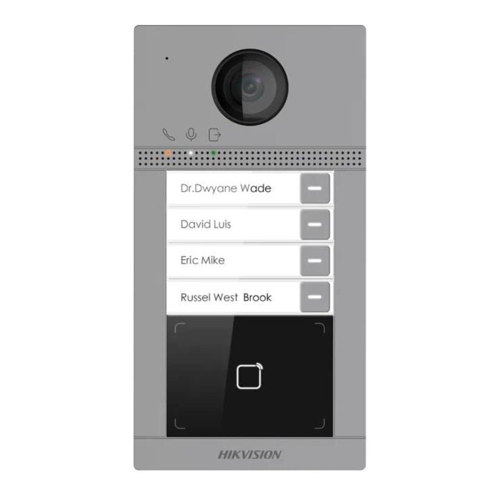 Videoporteiro IP Hikvision com Monitor Táctil de 7″ PoE e Wi-Fi DS-KIS614-P