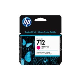 Tinteiro HP 712 Magenta 29 ml DesignJet 3ED68A – embalagem original HP