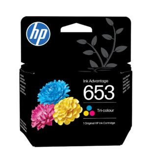 Tinteiro HP 653 Tricolor 3YM74AE – embalagem original HP