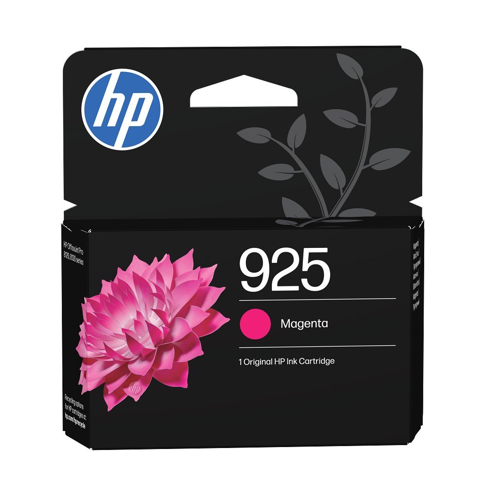 Tinteiro HP 925 Magenta 4K0V7PE – embalagem original HP