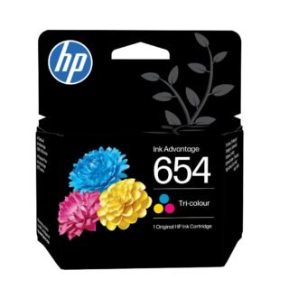 Tinteiro HP 654 Tricolor 7FP38UE – embalagem original HP