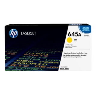 Toner HP 645A Amarelo C9732A – embalagem original HP