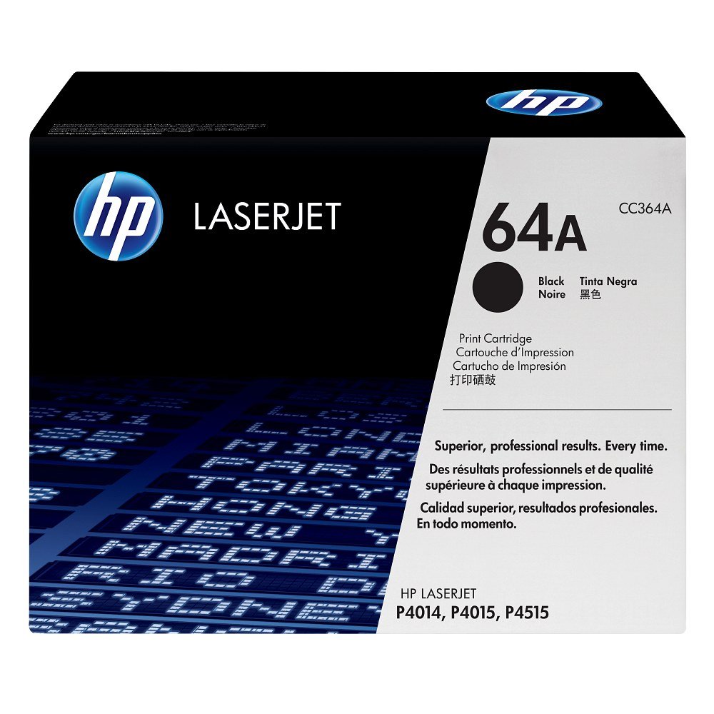 Toner HP 64A Preto CC364A – embalagem original HP