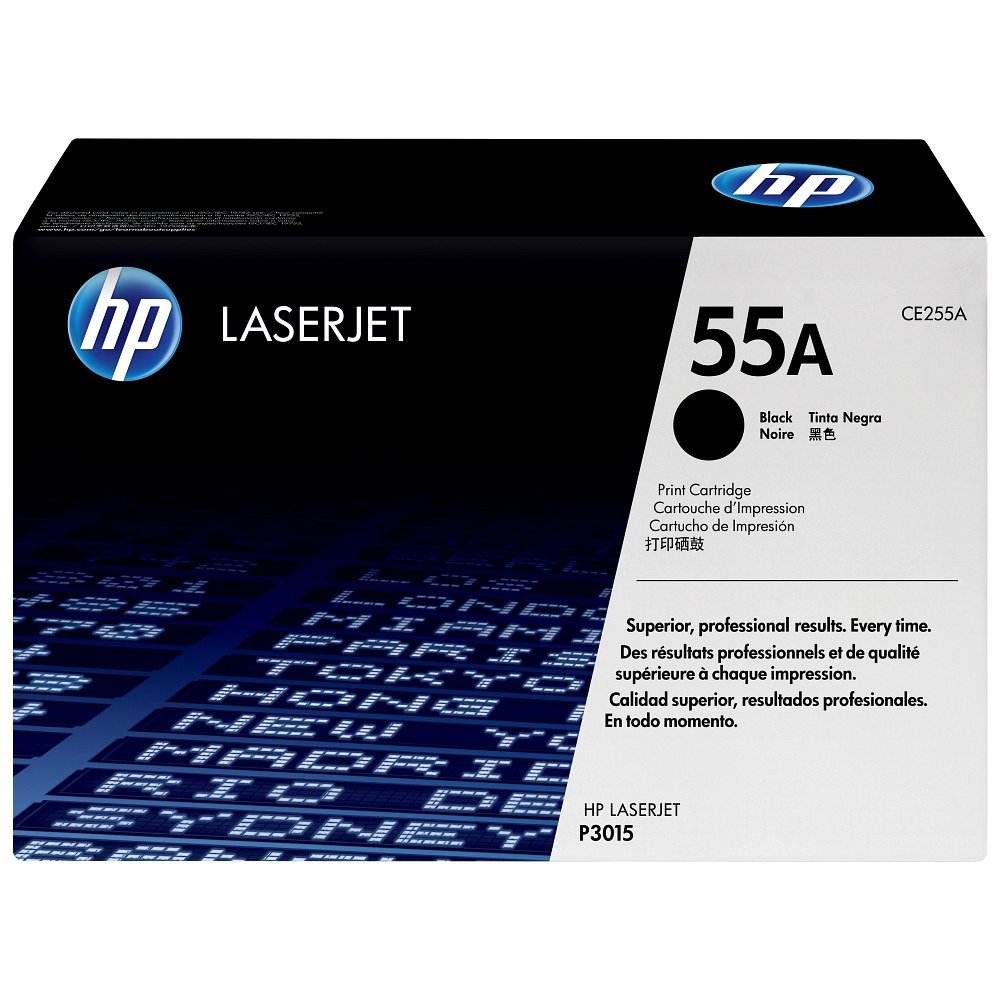Toner HP 55A Preto CE255A – embalagem original HP