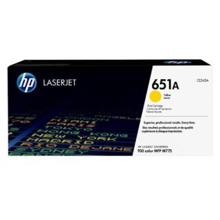 Toner HP 651A Amarelo CE342A – embalagem original HP