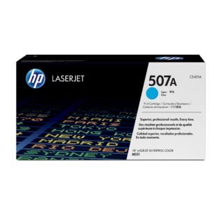 Toner HP 507A Ciano CE401A – embalagem original HP