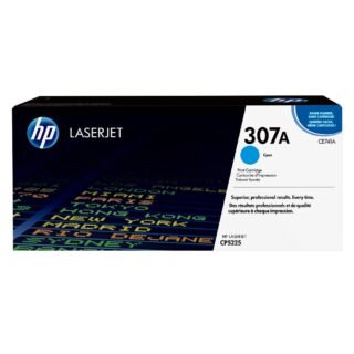 Toner HP 307A Ciano CE741A – embalagem original HP