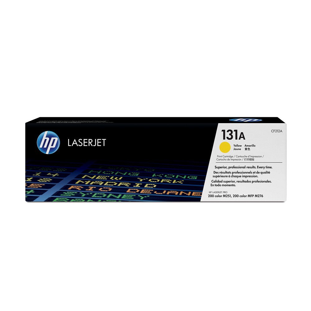 Toner HP 131A Amarelo CF212A – embalagem original HP