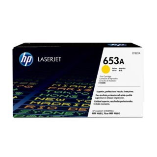 Toner HP 653A Amarelo CF322A – embalagem original HP
