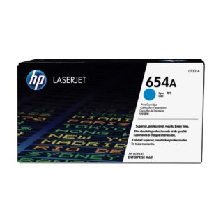 Toner HP 654A Ciano CF331A – embalagem original HP