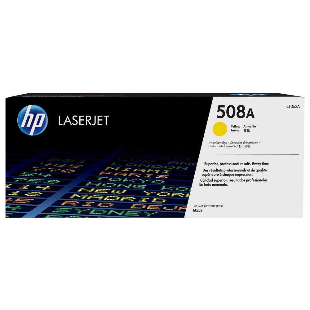 Toner HP 508A Amarelo CF362A – embalagem original HP