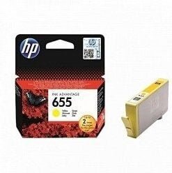 Tinteiro HP 655 Amarelo CZ112AE – embalagem original HP