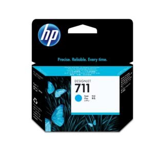 Tinteiro HP 711 Ciano 29 ml DesignJet CZ130A – embalagem original HP