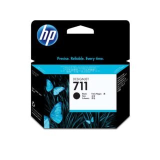 Tinteiro HP 711 Preto 80 ml DesignJet CZ133A – embalagem original HP