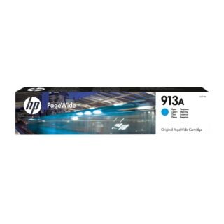 Tinteiro HP 913A Ciano PageWide F6T77AE – embalagem original HP