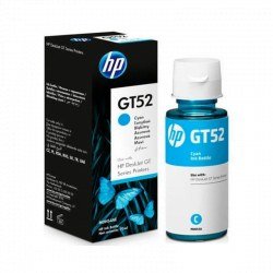 Garrafa de Tinta HP GT52 Ciano M0H54AE – embalagem original HP