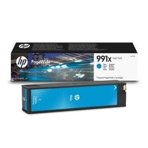 Tinteiro HP 991X Ciano PageWide M0J90AE