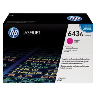 Toner HP 643A Magenta Q5953A – embalagem original HP
