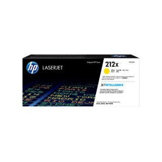 Toner HP 212X Alta Capacidade Amarelo W2122X – embalagem original HP